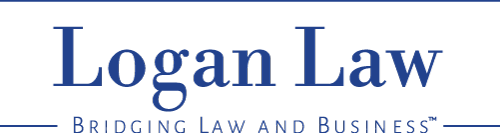 Logan Law logo with tagline color and TM
